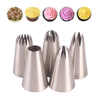 10 x RAW Customer Returns quancifang 8 pieces piping nozzles set cakes and 50 pieces size disposable piping bags and 1 bag decoration set with stainless steel nozzles nozzle converter, cupcake decoration baking set, baking accessories - RRP €89.9