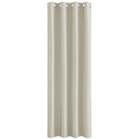 1 x RAW Customer Returns PONY DANCE Blackout Curtain Bedroom Curtains - 1 Piece L 140 x H 240 cm Internal Door Curtain Blackout Curtains for Interior Living Room Curtains Thermal Curtains with Rings, Light Beige - RRP €28.95