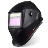 1 x RAW Customer Returns JALUWELD Automatic Welding Helmet, Solar Auto Darkening Welding Helmet Large View Welding Helmet DIN 9-13 Arc Tig Mig with 5 Protectors  - RRP €40.86