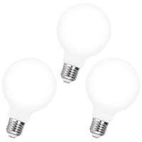 1 x RAW Customer Returns ENUOTEK Dimmable E27 LED Light Bulb 8W Natural White 4000K 870Lm G95 LED Light Bulb Large Globe Filament Lamps, Edison Screw E27 LED Bulb, Equivalent to a 80W Incandescent Bulb, No Dark Area Pack of 3 - RRP €23.7