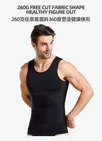 1 x RAW Customer Returns BaronHong Men s Chest Compression Shirt Slimming Shirt Body Shaper Vest Workout Abdominal Tank Tops Vests Black,M  - RRP €23.33