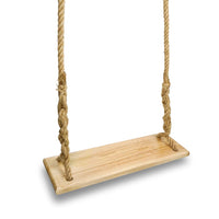 1 x RAW Customer Returns Aoneky swing 60 x20 x3cm, wooden board swing, load capacity 160KG, tree swing children s swing swing seat made of natural wood, for adults and children R ster wood  - RRP €20.4