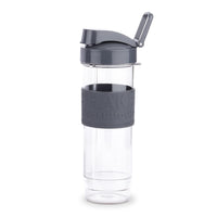 1 x RAW Customer Returns H.Koenig SMOO9 Mini Portable Blender, Compact 570ml, BPA Free, 4 Stainless Steel Blades, 300W, 2 Portable Bottles, 2 Travel Lids, Smoothie Mixer - RRP €32.87