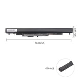 1 x RAW Customer Returns Oyomba HS03 HS04 Laptop Battery for HP 807957-001 807956-001 240 G4 245 G4 246 G4 250 G4 255 G4 256 G4 Pavilion 14 15 Laptop Battery, HSTNN-LB6V HSTNN-LB6U TPN-I119 TPN-I120 2800 mAh  - RRP €27.99