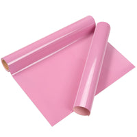 5 x Brand New VINYL FROG Premium heat transfer vinyl pink PU 30.5x155cm for t-shirt - RRP €80.9