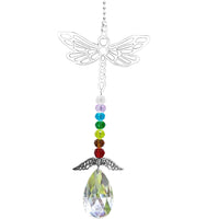 9 x Brand New Peili decorative items made of crystal car pendant dragonfly window pendant with wings sun catcher decorative items home decoration items Dragonfly  - RRP €183.6