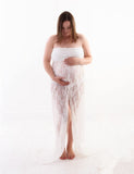 1 x RAW Customer Returns Pregnant women maxi dress maternity dress pregnant photography photo shoot - RRP €23.99