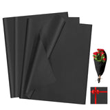 1 x RAW Customer Returns ASTARON 60 Sheets Black Tissue Paper for Wrapping, 50x35cm Gift Wrapping Paper Bouquet Kraft Paper for Birthday Party Holiday Wedding Craft Decoration, 3 Color Options - RRP €7.04