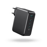 1 x RAW Customer Returns Sunydeal 130W USB C charger 100W USB C power supply 4-port fast charger with PD 3.0, GaN charger power supply USB C plug for MacBook, iPad Pro, HP Spectre, Thinkpad, Dell XPS, Switch etc. - RRP €36.29