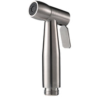 1 x RAW Customer Returns U-BCOO Stainless Steel Handheld Bidet Toilet Sprayer - Bidet Toilets - for Personal Hygiene and Bedpan Toilet Spray - Adjustable Water Pressure Control Bidet Sprayer Complete Set Chrome  - RRP €22.51