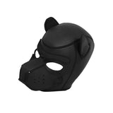 1 x RAW Customer Returns Dog Mask SM Bondage Black Slave Puppy Hood Mask Sex Toys for Couple Sex Game Cosplay Role Play Roluck - RRP €27.22