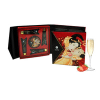 1 x RAW Customer Returns Secrets of a Geisha Aroma Cava and Strawberries - Erotic Massage Travel Kit by Shunga - RRP €20.77