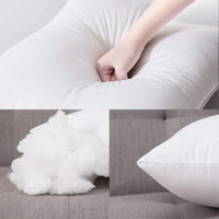 1 x RAW Customer Returns MIULEE cushion 45 x 45 cm filling set of 2, washable cushion filling sofa cushion, upholstery inner cushion decorative cushion, polyester filling cushion as couch cushion, sofa cushion, decorative cushion, - RRP €16.13