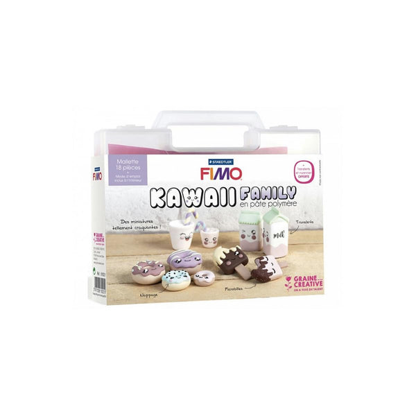 1 x RAW Customer Returns Graine Cr ative Kawai modeling set - polymer clay - RRP €37.43