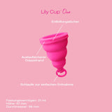 1 x RAW Customer Returns Intimina - Lily Cup One - Foldable Menstrual Cup Ideal for Beginners and Adolescents - RRP €20.09