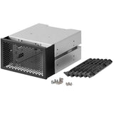 1 x RAW Customer Returns XIAOJUN 3.5 HDD Cage Rack Hard Driver Tray Hard Drive Cage Mount 3 HDD Hard Drives - RRP €30.79