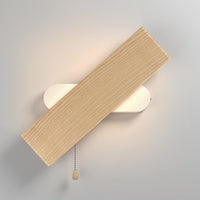 1 x RAW Customer Returns Martll wall light LED wall lamp indoor wooden wall lighting with switch 360 rotatable wall light for living room bedroom staircase hallway warm white bedside lamp 32cm  - RRP €43.99