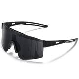 1 x RAW Customer Returns suoso Sports Glasses Sunglasses Men Women Cycling Glasses Sunglasses Men Polarized UV400 Women Ski Sunglasses Fast Glasses Rave Cycling Bicycle Fishing Black - RRP €22.99