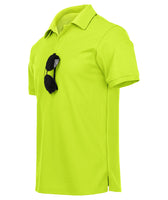 1 x RAW Customer Returns JACKETOWN Polo Shirt Men Short Sleeve Quick Drying Breathable Tennis Polo Shirt Summer Polo Shirts for Men Button Front T-Shirts Sport Shirt Basic Regular Fit Golf Polo Shirt de Golf - RRP €29.99