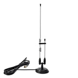 1 x RAW Customer Returns UAYESOK VHF UHF 2M 70Cm Dual Band Mobile Antenna Magnetic Base Antenna - Pl259 Connector With 13Ft 4M Rg-58 Coaxial Cable For Vehicles Car Bus Taxi Transceiver Police Scanner Amateur Radio Black  - RRP €33.26