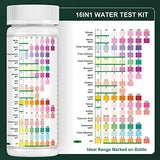 1 x RAW Customer Returns Water tester drinking water 125x - 16in1 water test strips for drinking water quick test - Easy check of water quality - Water test strips with hardness, lead, iron, copper - RRP €24.99