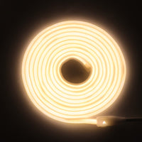 1 x RAW Customer Returns XUNATA COB Neon LED Strip, 230V 288leds m Super Bright High Density, Diffusion Flex LED Tube for Home DIY Festival Decoration Natural White, 4M  - RRP €18.14