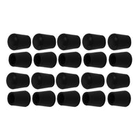 1 x RAW Customer Returns PATIKIL 10mm Interior Chair Leg Caps 20pcs Rubber Round Furniture Feet Covers for DIY Protection - RRP €20.4