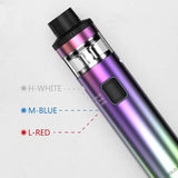 1 x RAW Customer Returns VAPTIO SOLO-II Kit Vape Pen 3000 mAh Built-in Battery 50 W Network Coil for 4.0 ml All-in-One Tank Electronic Cigarette, No E Liquid No Nicotine colorful  - RRP €19.97