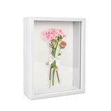 1 x RAW Customer Returns 3D picture frame 27 x 22 cm picture frame deep wooden object frame for picture frame for filling deep box object frame with acrylic plate for wall hanging or desktop family memory gifts - RRP €15.99