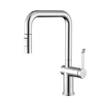 1 x RAW Customer Returns Auralum kitchen faucet with extendable shower, faucet with 2 water jet types, high pressure mixer tap and sink faucet for kitchen, 360 rotatable, food grade PEX water hose - RRP €76.99