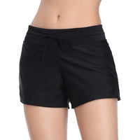 4 x Brand New Women s Swimming Shorts Quick Drying Short Swimming Trunks Beach Water Sports Board Shorts Black M - RRP €40.28