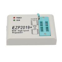 1 x RAW Customer Returns Hailege EZP2019 Upgraded High Speed USB SPI Programmer Support EEPROM Flash 24 25 93 25 BIOS Full Set with 12 Sockets Adapters WIN7 WIN8 - RRP €36.0