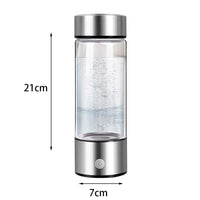 1 x RAW Customer Returns Color Hydrogen Water Bottle, Portable Hydrogen Water Maker, USB Charging Hydrogen Generator Rich Water Ionizer Alkaline Water Bottle Ideal for Office Travel and Work - RRP €20.4