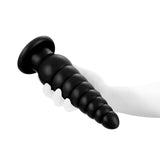 1 x RAW Customer Returns Hrekssi Large XL Anus Stopper Anal Plug Classic Dildos With Strong Suction Cup Large Anal Beads Anal Rod Flexible Anal Dildo Anal Masturbation Butt Plug G-Spot Soft Sex Toys, Black - RRP €35.39