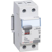 1 x RAW Customer Returns Legrand 411560 TX3 FI Residual current circuit breaker, 40a, 2p, 30mA - RRP €29.7