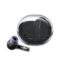 1 x RAW Customer Returns SoundPEATS Clear Bluetooth Headphones, Wireless In-Ear Earphones Bluetooth 5.3, 40 Hours Playback Time, 12mm Driver and Dual Microphone with ENC for Clear Calls, Game Mode, App Control, Black - RRP €35.69