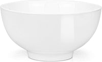 1 x RAW Customer Returns Lawei Pack of 12 Porcelain Bowls 300 ml Ceramic Dessert Bowl Cereal Bowls Salad Bowls Round Dessert Bowl Porcelain Dip Bowls for Ice Cream, Dessert, Dessert, Milk, White - RRP €30.99