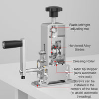 1 x RAW Customer Returns Weytoll Manual Cable Stripping Machine, 1-25mm Cable Stripping Machine with Crank Stand for Use with a Hand Drill - RRP €40.99