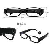 1 x RAW Customer Returns Spy Camera Glasses with Video Digital Camcorder Support Up to 32GB TF Card Fashion 1080P Hidden Camera Glasses Portable Video Recorder - RRP €47.99