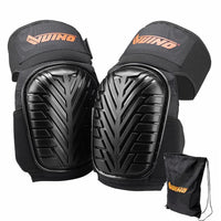 1 x RAW Customer Returns Vuino Eva Foam Padded Knee Pads Professional Heavy Duty Gel Pad Adjustable Straps Gardening for Work Comfort Flooring - RRP €27.54