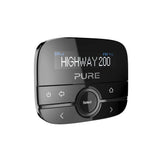 1 x RAW Customer Returns Pure Highway 200 in-car audio adapter DAB DAB digital radio with dimmable display, Aux-In connection and 20 station presets , black - RRP €45.38