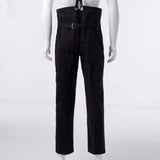 1 x RAW Customer Returns GRACEART Men s Steampunk Pants Slim Casual Victorian Gothic Trousers XL, Black  - RRP €39.54