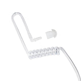 1 x RAW Customer Returns HYSHIKRA Replacement Audio Tube with Concealed Acoustic Air Coil Compatible with Retevis Motorola Kenwood Baofeng Walkie Talkie with Clip Safety Earpiece Earphone Transparent, 10 Pack  - RRP €36.99