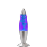 1 x RAW Customer Returns ROCKING GIFTS Lava table lamp 35 cm Lilla-Blu with switch, includes E14 lamp, plasma lamp, Magma, Medusa dei colori - RRP €34.24