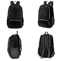 1 x RAW Customer Returns HYCOPROT Ultralight Foldable Backpack 35L, Waterproof Hiking Backpack Packable Backpacks, Travel Backpack for Women Men Camping Outdoor Hiking Cycling Climbing Black-1  - RRP €18.99