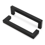 1 x RAW Customer Returns LONTAN 3 pieces furniture handles black cabinet handles 160 mm hole spacing handles for kitchen cabinets vintage door handles black kitchen handles stainless steel drawer handles for bathroom furniture - RRP €16.13