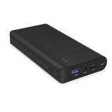 1 x RAW Customer Returns TalentCell Lithium-Ion Battery Pack NB7102 Rechargeable 17500mAh 64.75Wh Li-Ion Power Bank with DC 24 19 5V and USB-C 5 9 12 15 20V Output for Laptop, Notebook, Camera and More, Black - RRP €89.58