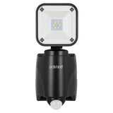 1 x RAW Customer Returns EDISHINE Battery Operated LED Motion Sensor Spotlight Outdoor Wireless Battery Operated IP44 Waterproof Adjustable Lamp Head 300lm 6000K for Garage Sports Ground - RRP €24.19