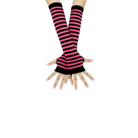 1 x Brand New N AN A 2 Pairs Long Fingerless Gloves for Women Leg Warmers, Stretch Knit Gloves - RRP €22.8