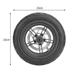 1 x RAW Customer Returns Scooter Disc Brake Rear Wheel Tires, E-Bike Skateboard Tires, Electric Scooter Wheel Hub Solid Tires for Xiaomi Mijia M365 Not Compatible with M365 pro. - RRP €37.5